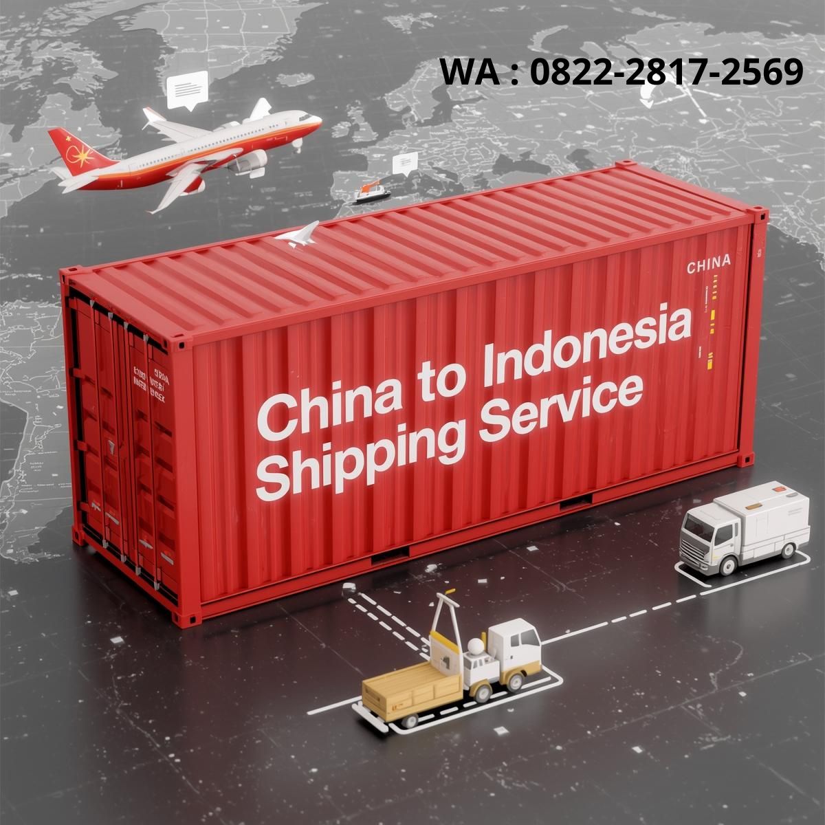 Pengiriman cepat China ke Indonesia