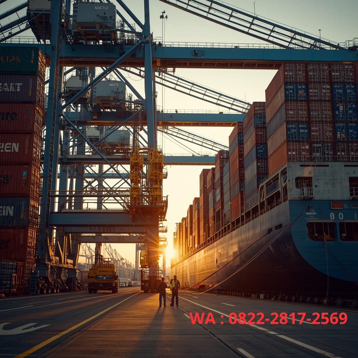 KAPAL & CRANE PELABUHAN SURABAYA